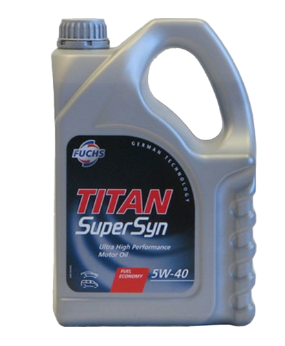 Моторное масло Fuchs TITAN Supersyn 5W-40, 5л 